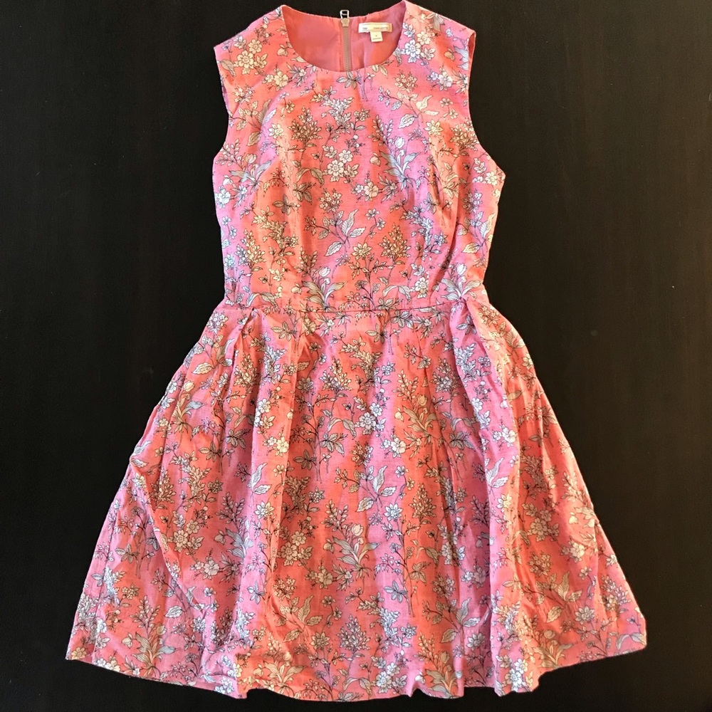 GAP Pink Floral Tank Dress